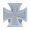 (4/Card) Chrome "Iron Cross" Valve Stem Cap Set