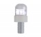 (2/Card) I White Led Fastener W/ Stainless Steel Housing