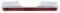 Motorcycle Rear Turn Signal Bar With 19 Red Led Light Bar - Red