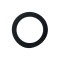 Chrome Plastic Guide Top Gasket