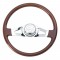 18" Two Spoke Steering Wheel - Fits Peterbilt 1986-93