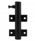Warning Flag Holder - Black
