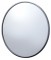 (Box)Chrome 5" Ribbed Mirror Head