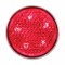 5 Red Led Stud Mounting Auxiliary/Utility Light - Red Lens