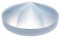 Chrome Metal Rear Pointed Hubcap with 8 1, 4 Diameter & 5, 8inch Studs