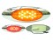 Generation 1 Amber LED Replacement for Panelite M1, (16 Diodes)