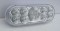Oval Super Diode Clear Stop, Turn & Tail Amber LED, (13 Diodes)