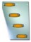 Peterbilt, 379 Cowl Panel with 8 Infinity LED