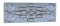 Stainless Steel Rear Center Panel with 4 x 4, 8 Infinity & 4 Small Infinity Clear LED