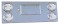 Stainless Steel Rear Center Panel with 4 x 4inch Clear & 2 License Light LED