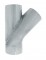 Aluminized Universal 45 Degree Y Pipe - 5" Dia., 13" L
