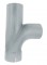 Aluminized Universal 90 Degree Y Pipe - 5" Dia., 16" L
